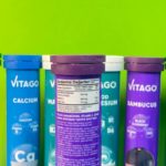 Vitago sambucus - шипучие таблетки с витамином С, и цинком, 20 шт